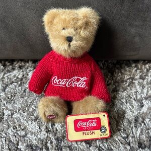 Coca Cola Boyd’s Bear with Red Knit Sweater Johnny